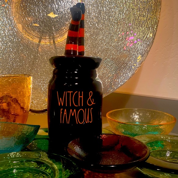 Rae Dunn Other - Rae Dunn NIB witch and famous 10.5”jar with airtight sealable topper.